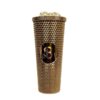 Starbucks Magic Kingdom Gold Studded Cold Cup - Borwn