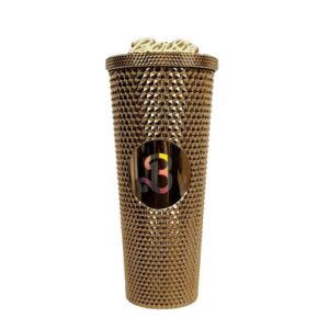 Starbucks Magic Kingdom Gold Studded Cold Cup - Borwn