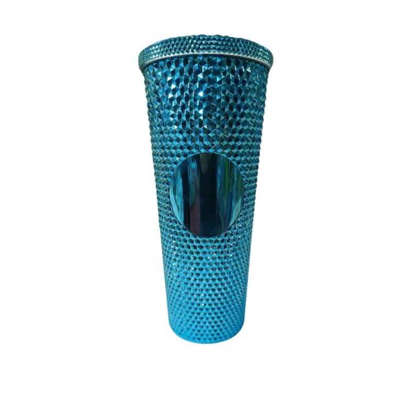 Starbucks Magic Kingdom Gold Studded Cold Cup - Blue