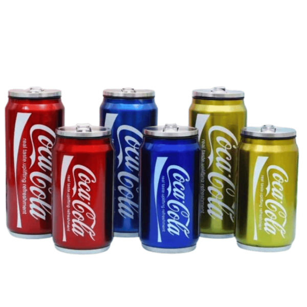 Coca Cola Can Shaped Stainless Steel Water Bottle Group