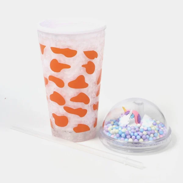 Straw Glass/Cup with Light (O/W)