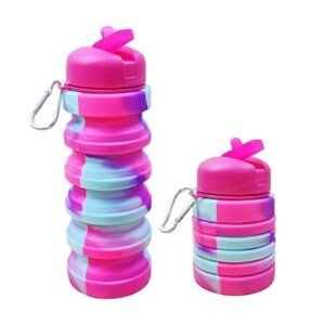squishy water bottle Red+Blue