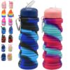 squishy water bottle Red+Blue