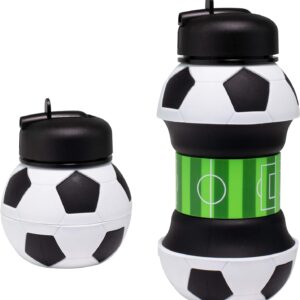 squishy water bottle football