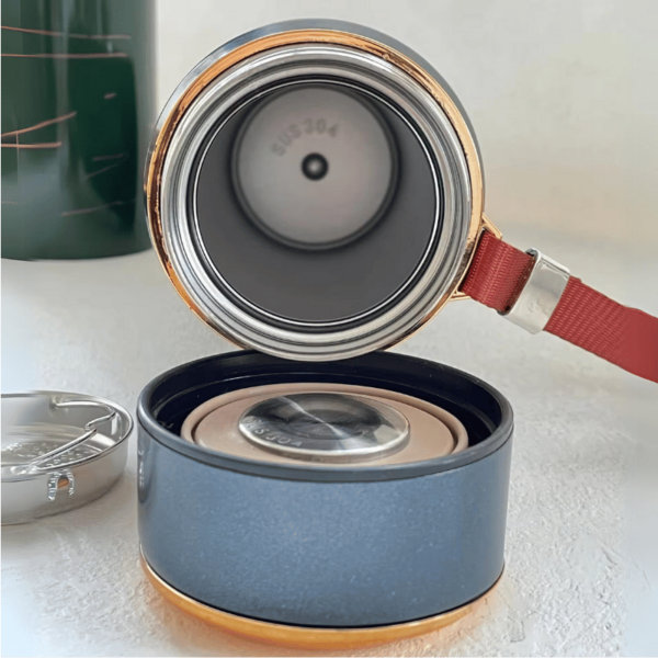 Marble Design Thermos Bottle