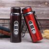 750ml stainless steel thermal water bottle with double-wall insulation