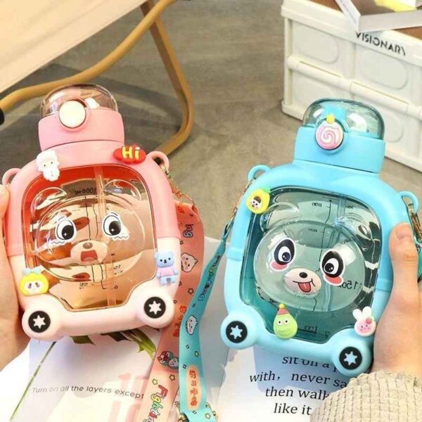 Cute Bear Design Kids Water Bottle