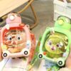 Kids Water Bottle with Stickers and Buckle